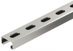 OBO profilsín perforált, 22 mm résszélesség 3000x41x21, felületkezelés nélkül, utókezelt 1122931 (1122931)
