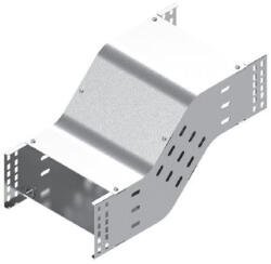 BAKS 131138 OPNNJ150H100 Kábeltálca kitérő idom 100x 150 mm függőleges, fedéllel, villamos kábelek nyomvonalvezetéséhez (131138)