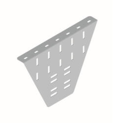 BAKS 205004 LPS120 univerzális összekötő 350x 241 mm függőleges, anyagvastagság 2, 0 mm összekötőelem, kábelvezetési elemek csatlakoztatásához (205004)