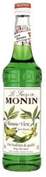 MONIN Zöld banán koktélszirup (green banana) 0, 7L