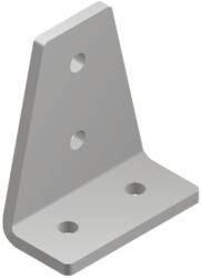 BAKS 665900 LCK19 C-sín 90 fokos összekötő 80×94×40 mm cinkpelyhes horganyzás, anyagvastagság 6, 0 mm összekötőelem, kábelvezetési elemek csatlakoztatásához (665900)