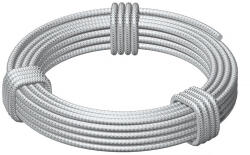 OBO acélsodrony-feszítőhuzal kenderbéllel 3mm, galvanikusan horganyzott, EN ISO 19598 / EN ISO 4042 5303206 (5303206)