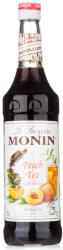 MONIN Őszibarack jegestea koktélszirup (peach tea) 0, 7L
