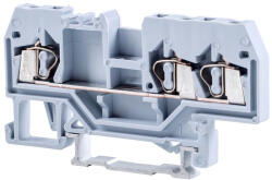 Tracon fázisvezető ipari sorozatkapocs, rugós, sínre, szürke 800V 24A 0.08-2.5 mm2 3P - TSKC2, 5/3 (TSKC2,5/3)