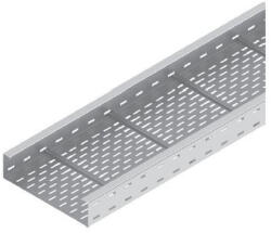 BAKS 230141 KSC400H110/3 kábeltálca 110×400×3000 mm önhordó szalaghorganyzott 2, 0 mm anyagvastagság, villamos kábelek nyomvonalvezetéséhez (230141)