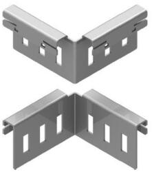 BAKS 405715 LKUCH60 Kábellétra univerzális sarokösszekötő 60 mm oldalmagassághoz, szalaghorganyzott, anyagvastagság 2, 0 mm (405715)