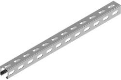 BAKS 644203 C-SÍN (profilsín) 41×41×2, 0 mm 0, 3 m/szál szalaghorganyzott CMC41H41/03 szerelősín, kábelvezetési elemek rögzítéséhez (644203)
