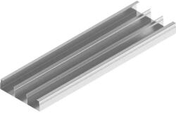 BAKS 540625 KNt250H48/3 Padló alatti csatorna háromrekeszes 48×250×3000 mm, szalaghorganyzott, anyagvastagság 1, 0 mm (540625)