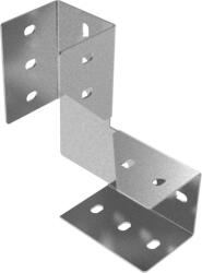 BAKS 668002 LCWL80 Sínösszekötő sarokelem C-sínhez 90 fokos 233 mm szalaghorganyzott, anyagvastagság 3, 0 mm összekötőelem (668002)