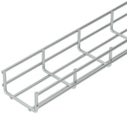 OBO SGR nehéz kivitelű rácsos tálca nehéz kivitel 55x100x3000, galvanikusan horganyzott, EN ISO 19598 / EN ISO 4042, cink 6005470 (6005470)
