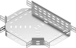 BAKS 156615 TKJ150H50 Kábeltálca T-idom 50x 150 mm, anyagvastagság 1, 0mm156615, villamos kábelek nyomvonalvezetéséhez (156615)