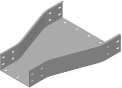 BAKS 312450 RKZP500/400H100 Kábeltálca szűkítőidom 500/ 400 mm szimmetrikus tűzihorganyzott, anyagvastagság 1, 5 mm, villamos kábelek nyomvonalvezetéséhez (312450)