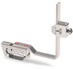 Wago gyűjtősíntartó gyűjtősínnek Cu 10mm x 3mm rugalmas, DIN35-sínhez, szürke (790-352/790-398) (790-352/790-398)