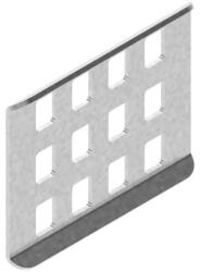 BAKS 166641 LPMU2H60 Kábeltálca hosszanti összekötő 52x 60 mm 1, 5 mm anyagvastagság, villamos kábelek nyomvonalvezetéséhez (166641)
