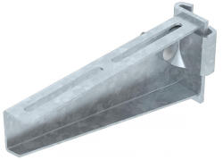 OBO oszlopra szerelhető konzol IS8-oszlophoz B210mm, merítetten tűzihorganyzott, DIN EN ISO 1461, cink 6419286 (6419286)