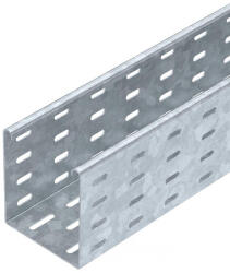 OBO kábeltálca SKS perforált 110x100x3000, merítetten tűzihorganyzott, DIN EN ISO 1461, cink 6061605 (6061605)
