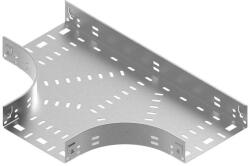 BAKS 166063 TPFJ600H60 Kábeltálca T-idom 60x 600 mm csavar nélküli szerelés, anyagvastagság 1, 0 mm, villamos kábelek nyomvonalvezetéséhez (166063)