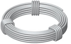 OBO acélsodrony-feszítőhuzal kenderbéllel 6mm, galvanikusan horganyzott, EN ISO 19598 / EN ISO 4042 5303230 (5303230)