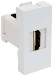 KOPOS Quadro moduláris HDMI aljzat (1 modulhely), QD 45X22.5-HDMI HB Kopos (QD 45X22.5-HDMI_HB)