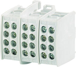 Hensel fővezeték sorkapocs 3P 4x1, 5-25mm2 szürke KKL 34 (KKL 34)