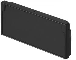 OBO véglezáróelem műanyag 60x150mm, grafit fekete 6249786 (6249786)