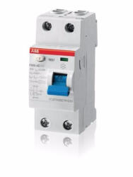 ABB 2CSF202101R1250 FI relé 25/2-0, 03 F 202 A-25/ 0.03 A típus (szinuszos és lüktető egyenáramú földzárlat védelem), áram-védőkapcsoló (2CSF202101R1250)