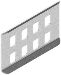 BAKS 166761 LPMU1H50 Kábeltálca hosszanti összekötő 42x 60 mm 1, 0 mm anyagvastagság, villamos kábelek nyomvonalvezetéséhez (166761)