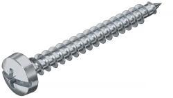 OBO Golden-Sprint csavar Panhead, +/- horonnyal 4x40mm, galvanikusan horganyzott, EN ISO 19598 / EN ISO 4042 3195260 (3195260)