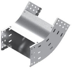 BAKS 131262 LUMNJ100H110 Sarokidom 45 fokos 110x 100 mm függőleges, fedéllel, kábelvezetési nyomvonal lefedésére (131262)