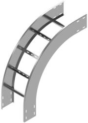 BAKS 455316 LZDSC500H160 Nagyfesztávú kábellétra külső sarokidom függőleges 160x 500 mm 90 fokos szalaghorganyzott, anyagvastagság 2, 0 mm (455316)