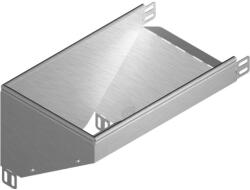 BAKS 144602 KRLBJ200H42 leszálló könyökidom 42x 200 mm balos, kábelvezetési elemek csatlakoztatásához (144602)