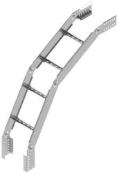 BAKS 413462 LLDSC600H100 Kábellétra csuklós sarokidom függőleges 100x 600 mm 90 fokos szalaghorganyzott, anyagvastagság 2, 0 mm (413462)