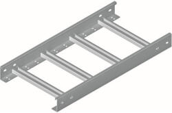 BAKS 867010 DGOD100H60/3N kábellétra 60×100×3000 mm, szalaghorganyzott, anyagvastagság 1, 2 mm, villamos kábelek nyomvonalvezetéséhez (867010)
