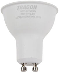 TRACON LED GU10 8W 230V 4000K 600Lm fényforrás 120 fokos - SMDSGU108NW (SMDSGU108NW)