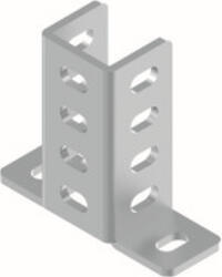 BAKS 661307 PVC Fejlemez 135×113×41 mm, tűzihorganyzott, anyagvastagság 5, 0 mm, villamos szerelési feladatokhoz (661307)