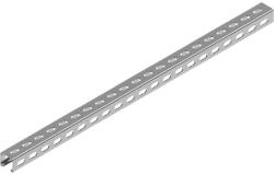 BAKS 613630 C-SÍN (profilsín) 30×30×1, 5 mm 3 m/szál szalaghorganyzott CWP30H30/3 szerelősín, kábelvezetési elemek rögzítéséhez (613630)