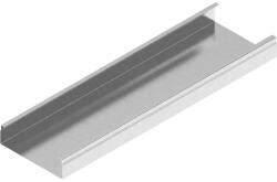 BAKS 530219 KN190H38/3 Padló alatti csatorna 38×190×3000 mm, szalaghorganyzott, anyagvastagság 1, 0 mm, villamos szerelési feladatokhoz (530219)
