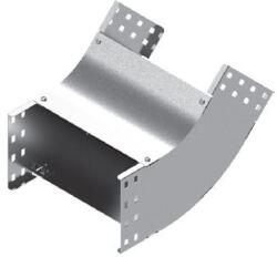 BAKS 131272 LUMBNJ300H110 Sarokidom 45 fokos 110x 300 mm függőleges, fedéllel, kábelvezetési nyomvonal lefedésére (131272)