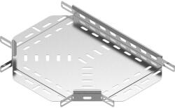 BAKS 131715 TKL150H30 Kábeltálca T-idom 30x 150 mm vízszintes, villamos kábelek nyomvonalvezetéséhez (131715)