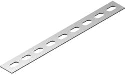 BAKS 640720 PLT30/2 Szerelő és függesztőprofil 30x 2000 mm perforált, szalaghorganyzott, anyagvastagság 3, 0 mm függesztőelem (640720)