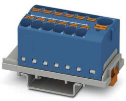 Phoenix Contact Elosztóblokk PTFIX 10/12X4-NS35 BU, 0, 5-10mm2, 32 A 800 V NS 35/7, 5, NS 35/15, 3273616 (3273616) - lumenet