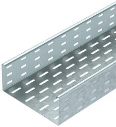 OBO kábeltálca SKS perforált 85x200x3000, merítetten tűzihorganyzott, DIN EN ISO 1461, cink 6058647 (6058647)