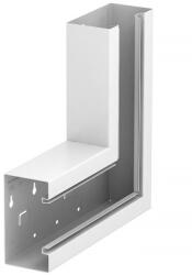 OBO lapos sarokelem szimmetrikus 70x130x300, hófehér 6277220 (6277220)