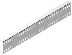 BAKS 243302 LKSUPH120 Nagyfesztávú kábeltálca- és létra állítható sarokösszekötő 124x 800 mm 120 mm oldalmagassághoz, szalaghorganyzott, anyagvastagság 1, 5 mm (243302)