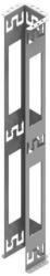 BAKS 551080 KVR100H100 kábeltálca 100×100×1000 mm keretrendszerhez szalaghorganyzott 2, 0 mm anyagvastagság függőleges (551080)