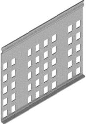 BAKS 113611 LPUH100 kábeltálca hosszanti összekötő 97x120, villamos kábelek nyomvonalvezetéséhez (113611)