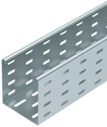 OBO kábeltálca MKS perforált 110x100x3000, szalaghorganyzott, DIN EN 10346, cink 6060102 (6060102)