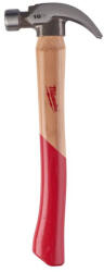 Milwaukee 450g-os ívelt szeghúzó kalapács Hickory 4932478659 (4932478659)
