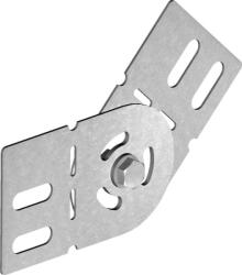 BAKS 162400 LGJH60 Kábeltálca csuklós összekötő 48x 105 mm, villamos kábelek nyomvonalvezetéséhez (162400)