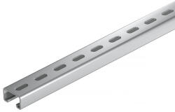 OBO profilsín perforált, nútszélesség 22 mm 2000x50x30, felületkezelés nélkül, utókezelt 1121480 (1121480)